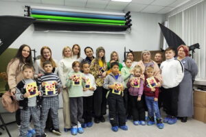 Семьи-участницы проекта «Счастливая мультшкола» побывали в Школе креативных индустрий города Балаково